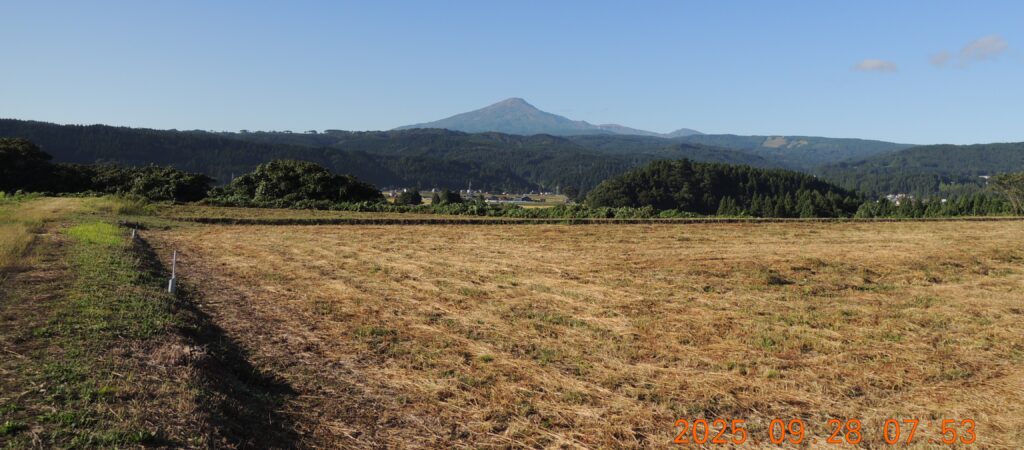 夏の鳥海山